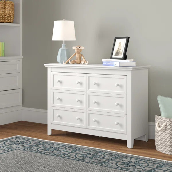 Plympton 6 Drawer Double Dresser | Wayfair North America