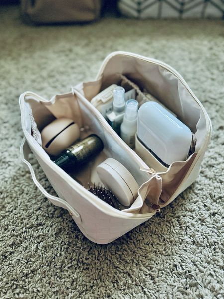 This travel toiletry bag looks small but don’t be fooled, it holds a ton!

#amazonfinds #traveling #musthaves

#LTKfindsunder50 #LTKtravel #LTKbeauty