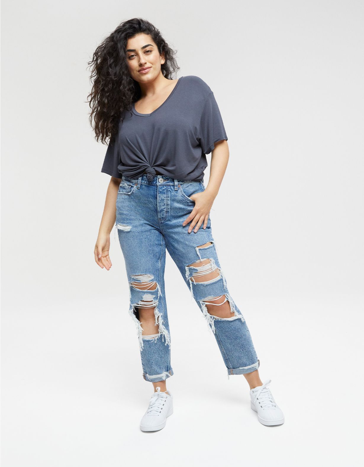 AE Ripped Low-Rise Tomgirl Jean | American Eagle Outfitters (US & CA)