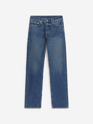 OCEAN Loose Straight Jeans – Blue – Men – ARKET GB | Arket UK