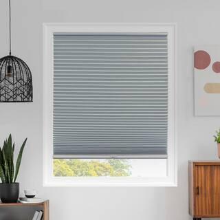 Cut-to-Size Evening Snowfall Cordless Blackout Polyester Cellular Shades 48.5 in. W x 64 in. L | The Home Depot