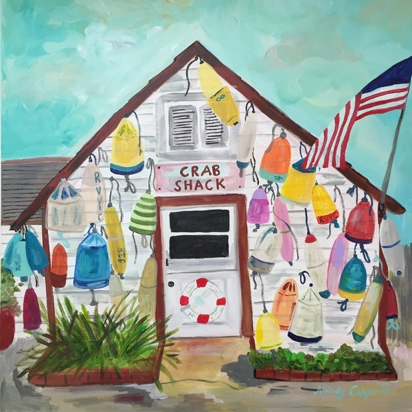 Crab Shack | Artfully Walls