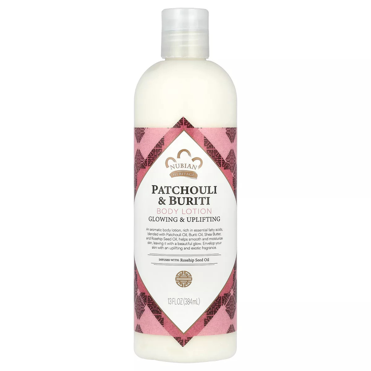 Nubian Heritage Body Lotion, Patchouli & Buriti , 13 fl oz (384 ml) | Target