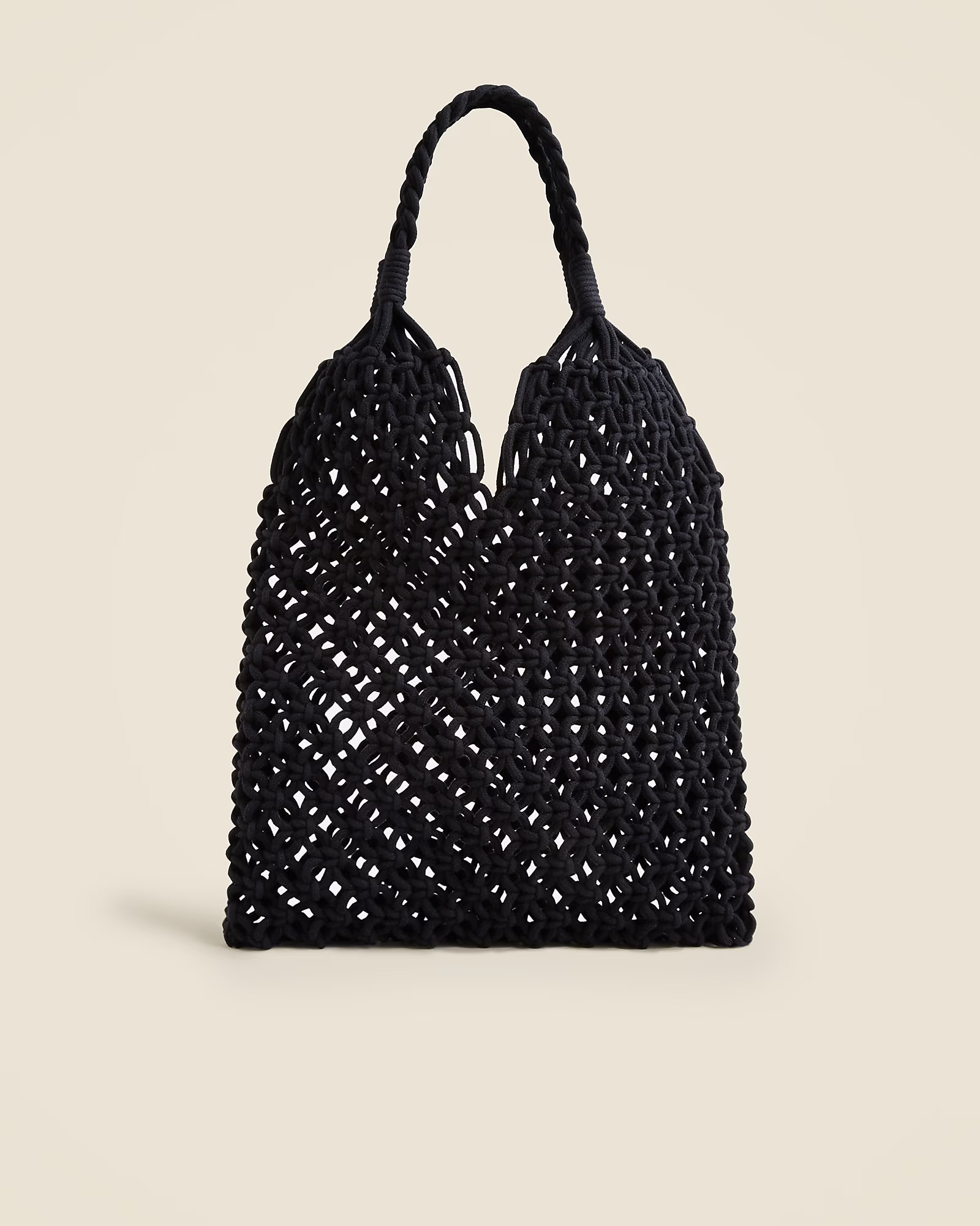 Cadiz hand-knotted rope tote | J. Crew US