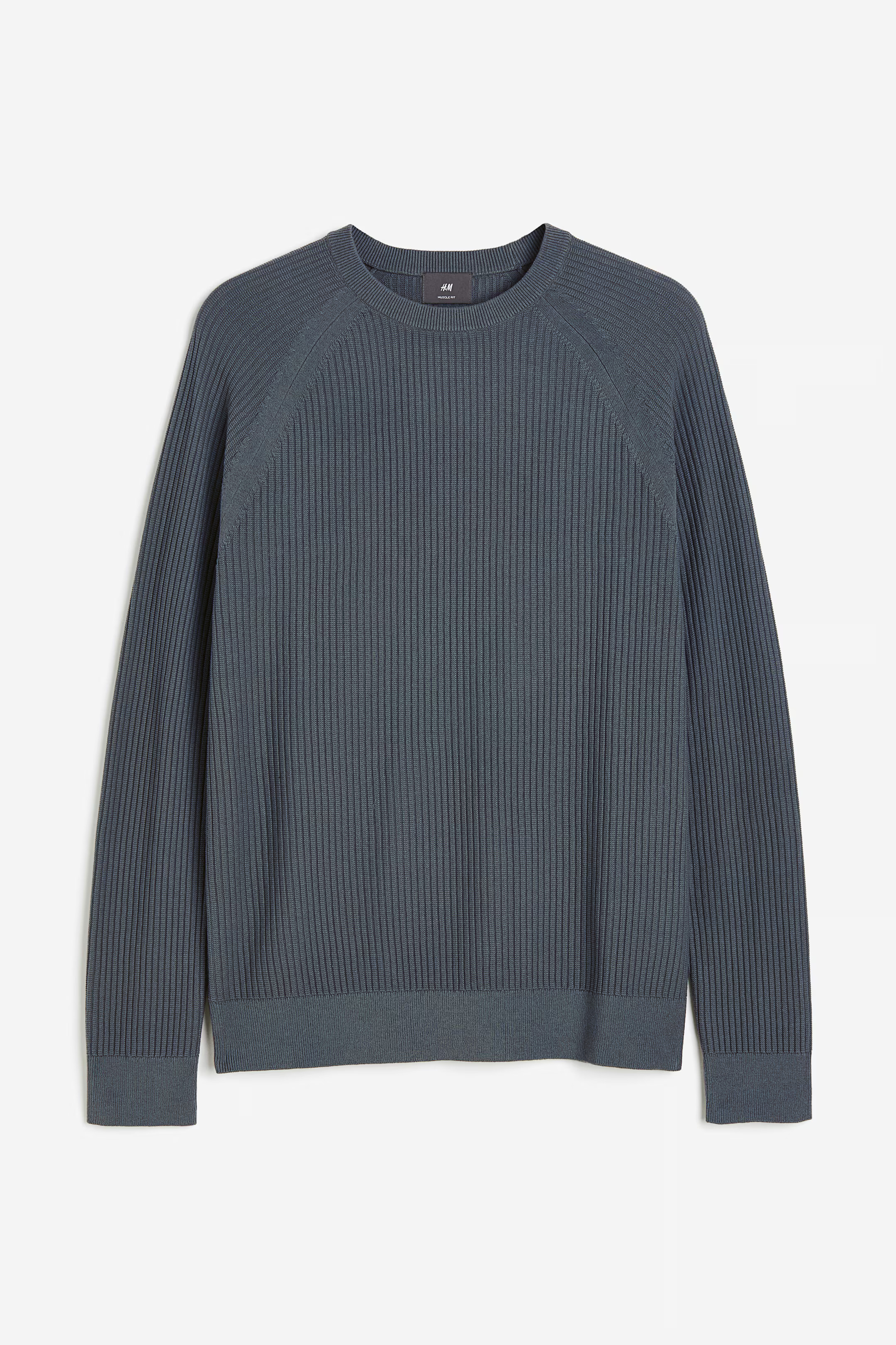 Muscle Fit Knit Sweater | H&M (US + CA)