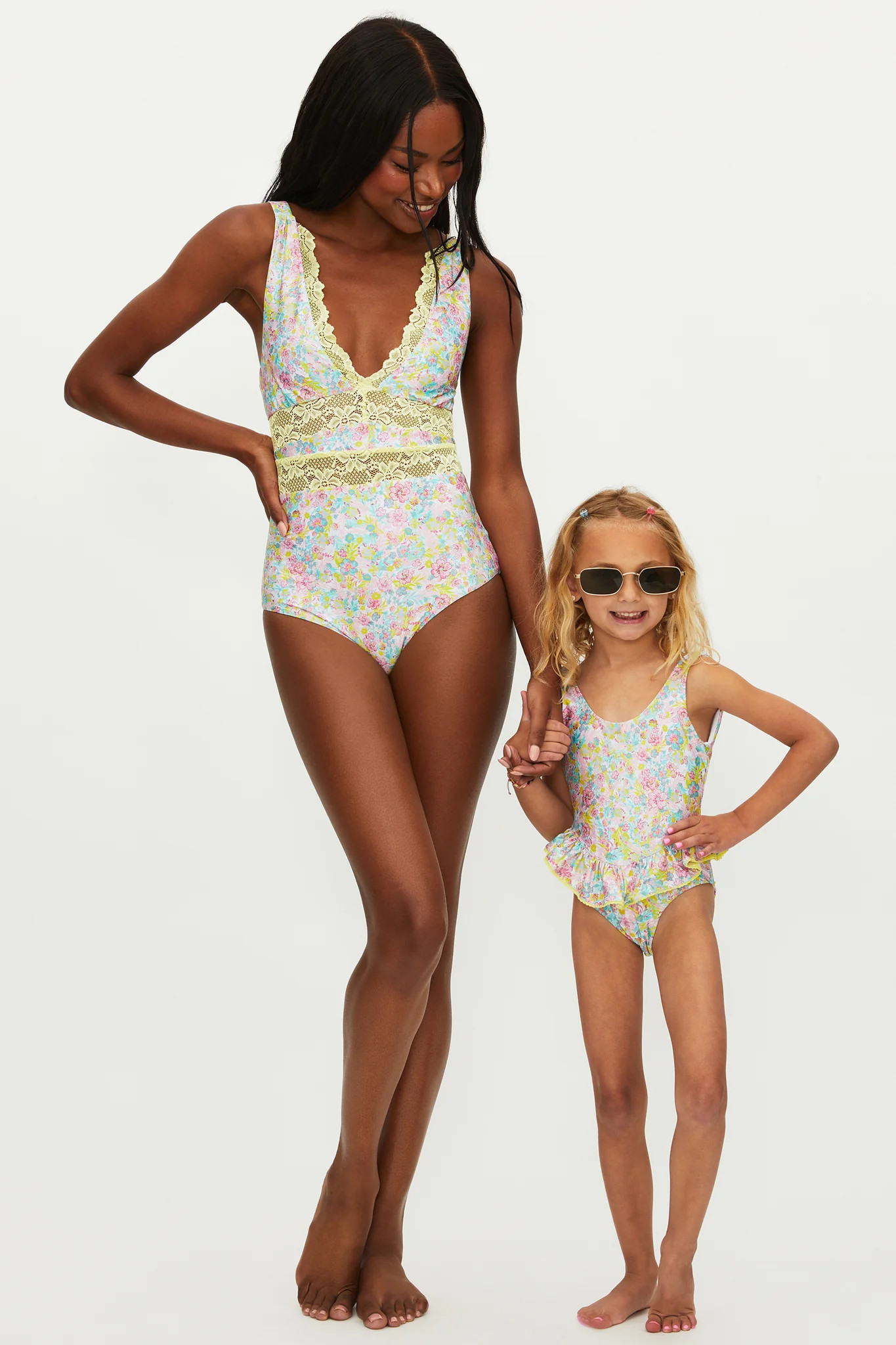 Little Willow One Piece Forget Me Not Floral | Beach Riot