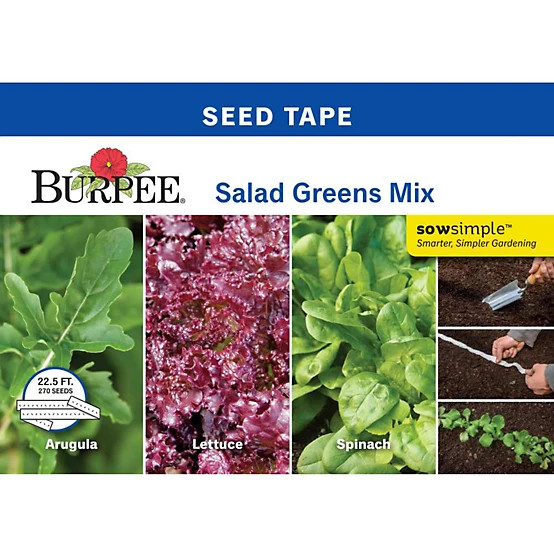 Burpee  Seed Tape Salad Greens Mix | Tractor Supply