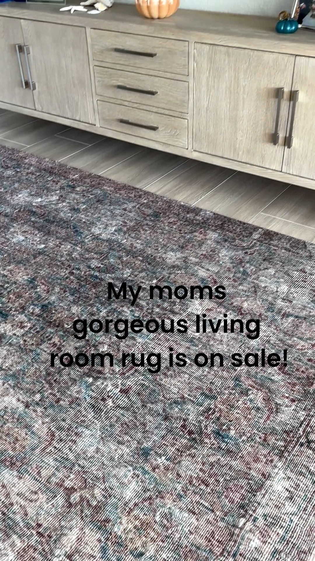 My mom’s stunning living room rug is on sale for CyberWeek! I love the colors and the rug is cloudpile so it’s extra soft!

Home decor 
Living room rug 

#LTKSaleAlert #LTKCyberWeek #LTKHome