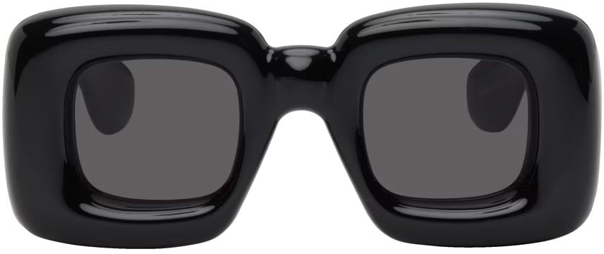 Loewe - Black Inflated Sunglasses | SSENSE