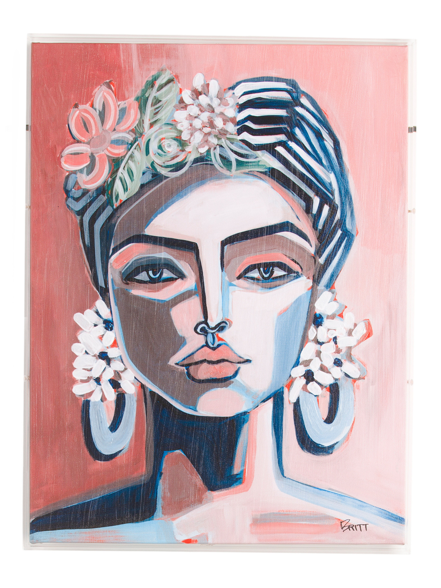 18x24 Sheila Acrylic Framed Wall Art | TJ Maxx