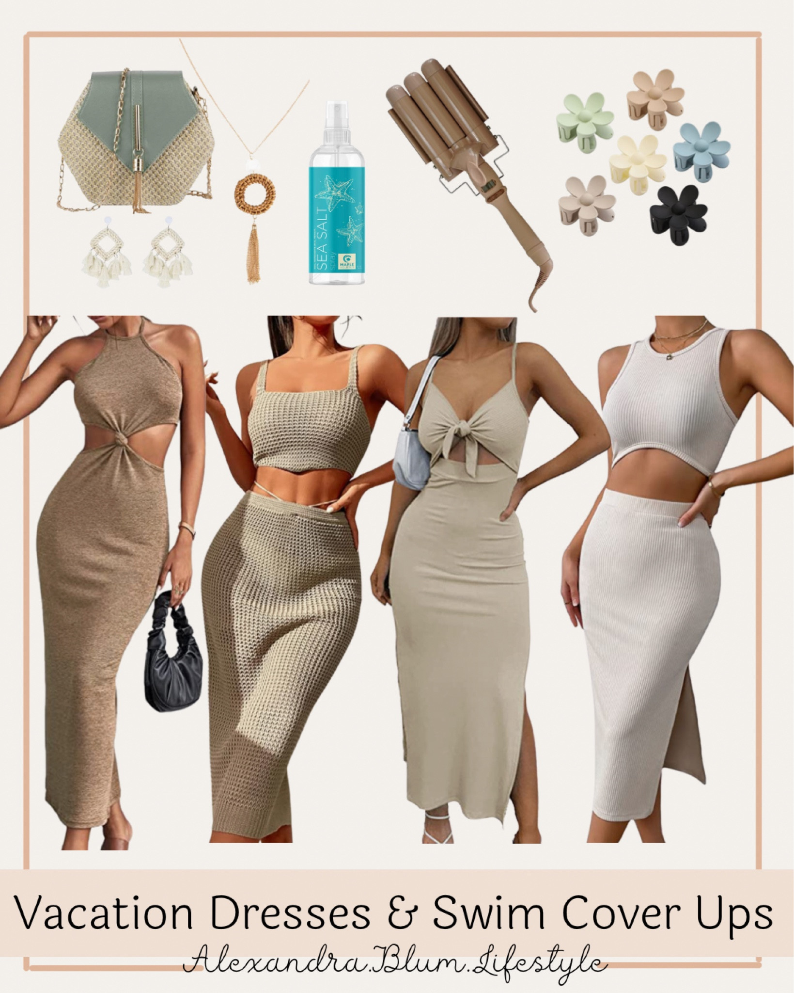 Amazon travel outfits! Amazon fashion finds! Travel dresses and swimsuit cover ups! Amazon beauty! 

#LTKunder50 #LTKU #LTKtravel