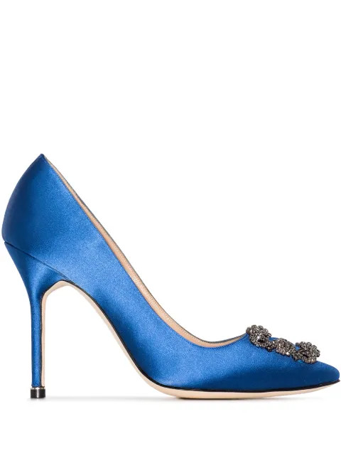 Hangisi 105mm appliqué pumps | Farfetch (UK)
