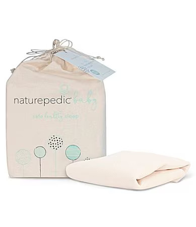 Naturepedic Breathable Mini Crib Mattress Cover - Natural | Dillard's