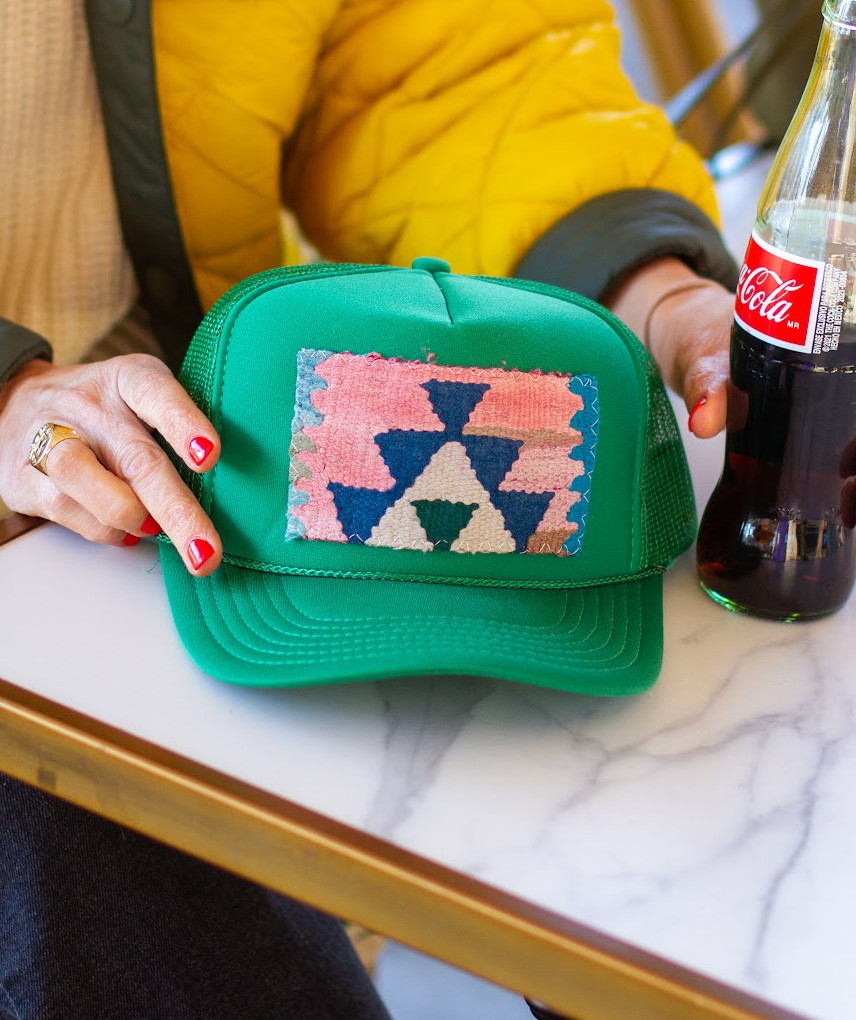 Kilim Patch Trucker 019 kelly green | Orijinal