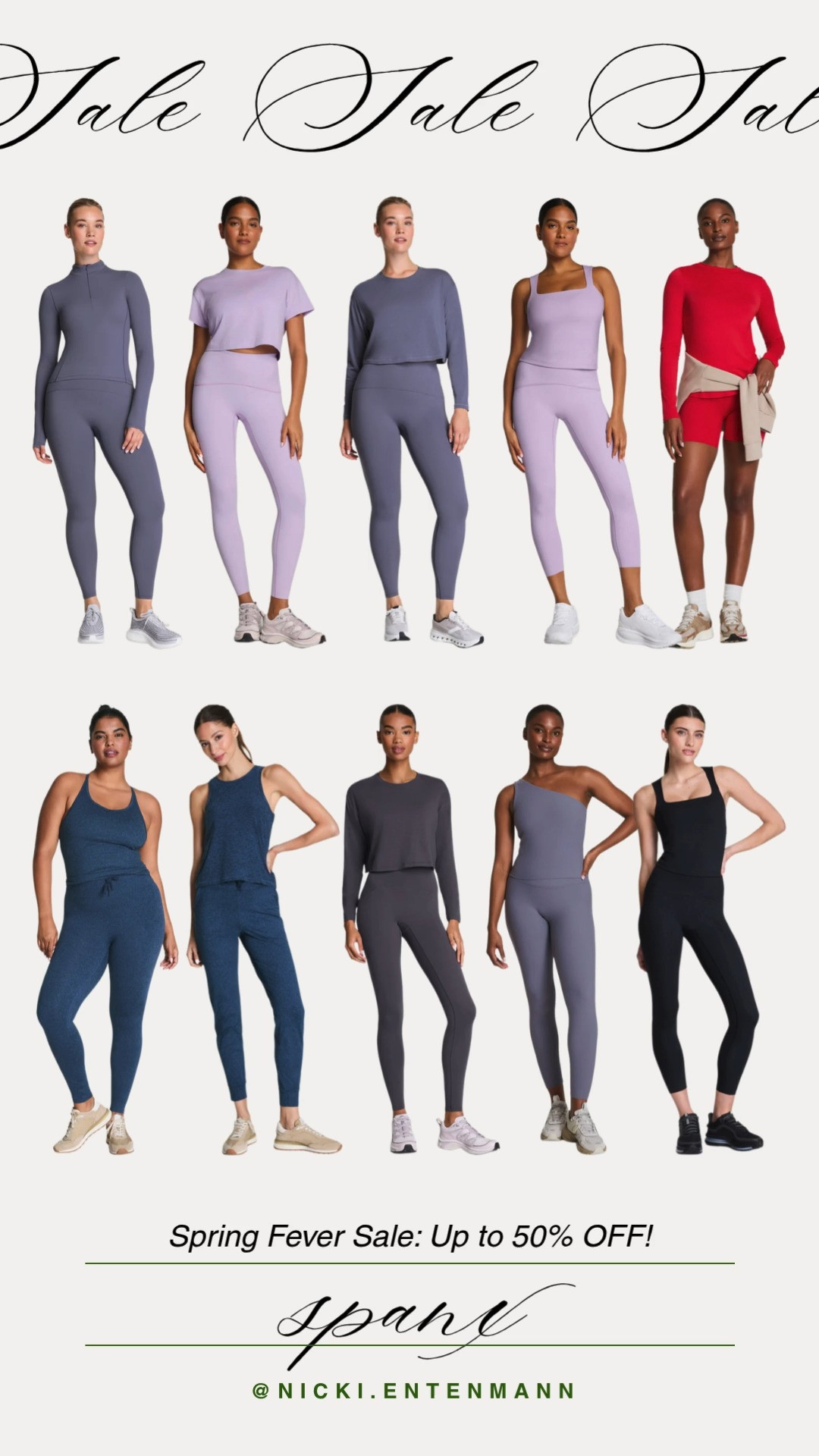 The Spanx Spring Fever Sale is the ultimate time to refresh your movement wardrobe with premium activewear at up to 50% off! This collection features everything from their signature sculpting leggings and high-performance sports bras to the ultra-versatile AirEssentials half-zips. Whether you are looking for a pop of seasonal color like these soft lavenders and bold reds or sticking to classic neutrals, these pieces are designed to transition effortlessly from your toughest workout to your weekend errands.

#Spanx #SpanxSale #SpringFever #ActivewearDeals #AirEssentials #GymOOTD #SpringFashion2026 #AthleisureStyle #SaleAlert #WorkoutMotivation #LeggingsLife #SpringWardrobe 

 #LTKfitnessgoals #LTKActive #LTKSaleAlert
