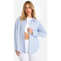 Womens Stripe Shirt - Blue - S | NastyGal UK