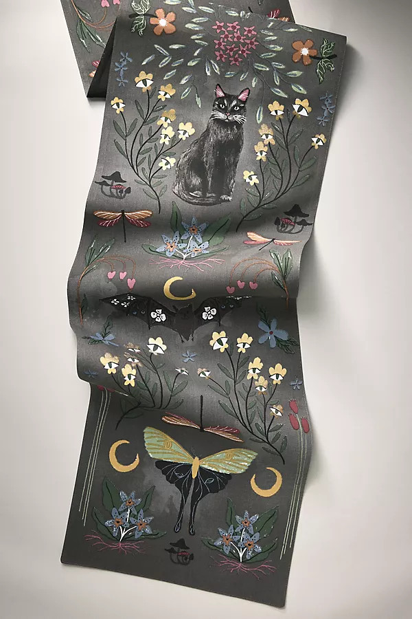 Mystic Bats Table Runner | Anthropologie (US)