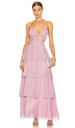 Sophie Maxi Dress in Blush | Revolve Clothing (Global)