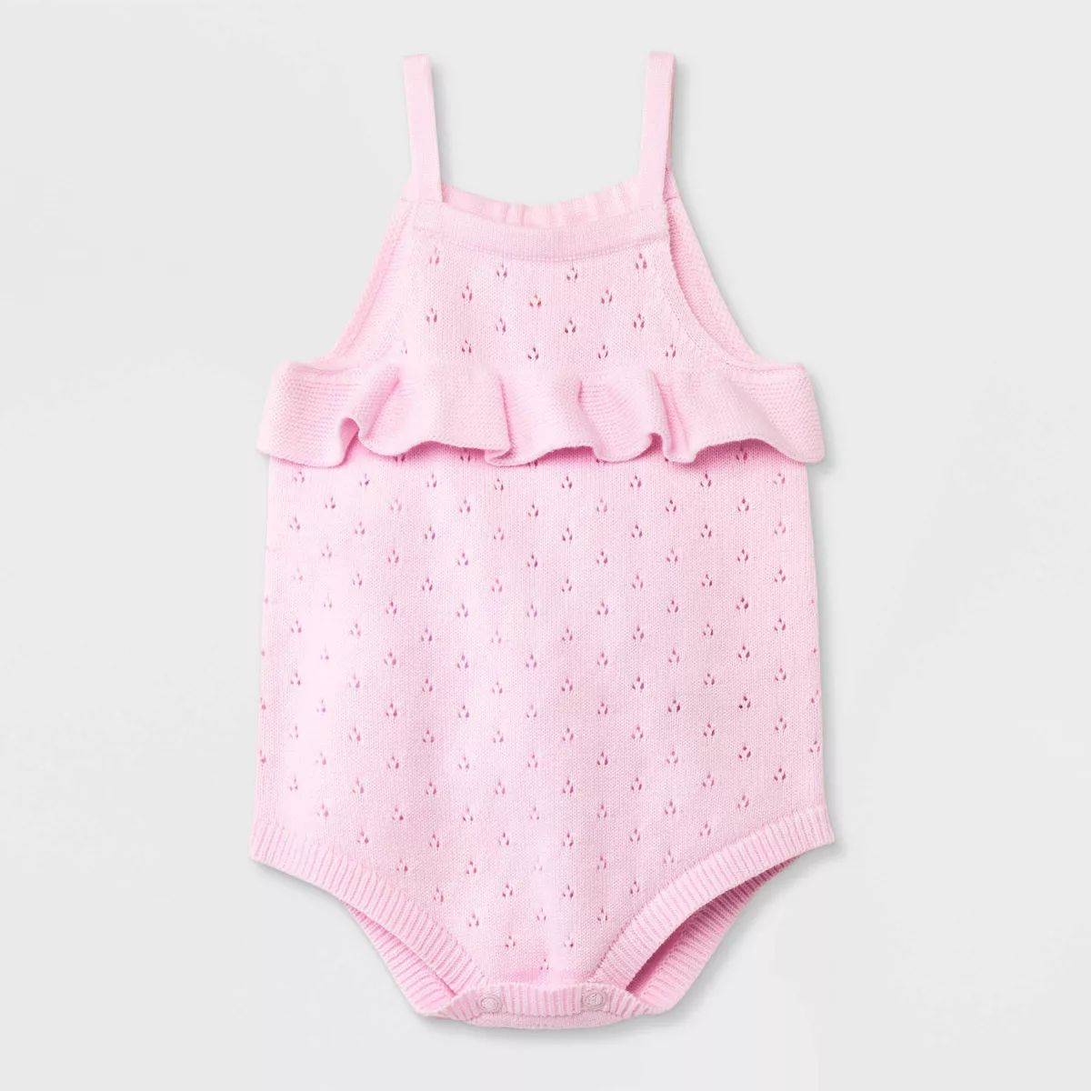 Baby Girls' Pointelle Sweater Romper - Cat & Jack™ | Target