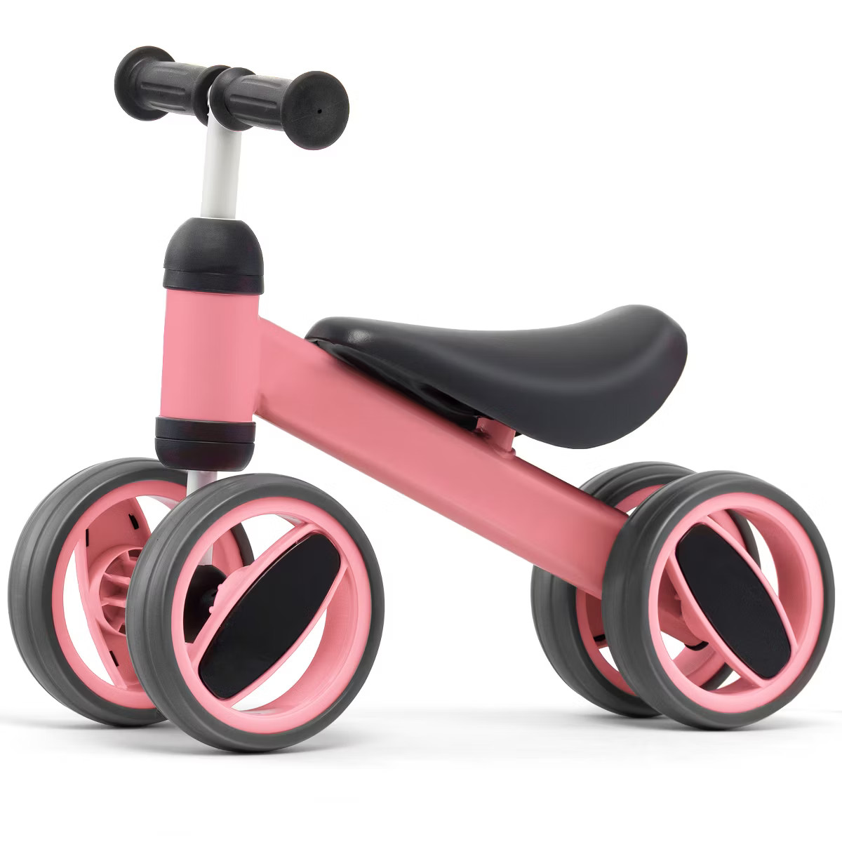 Infans Baby Balance Bike Toddler Riding Toys  w/ 4 Wheels Pink | Target