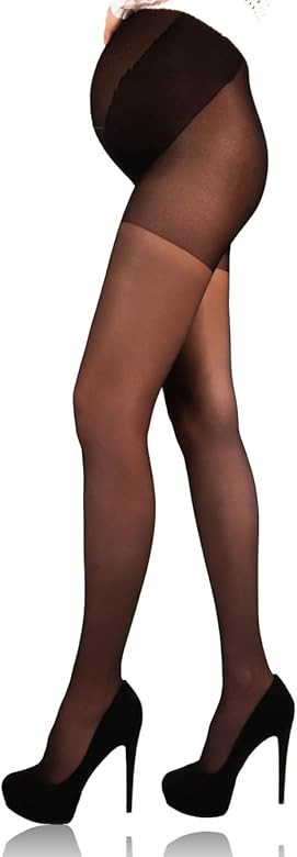 Mila Marutti Maternity Tights Over the Belly | Pregnancy Stockings Pantyhose | Nylons for Pregnan... | Amazon (US)