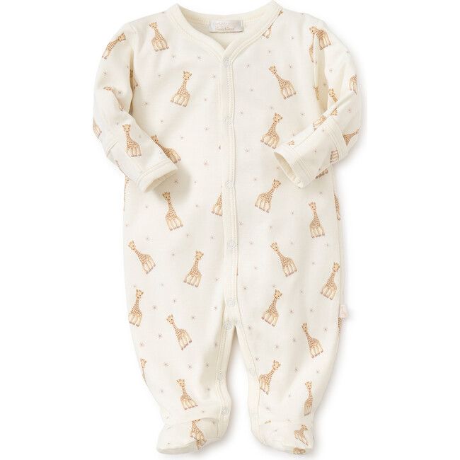 Sophie La Girafe Footie, Ecru | Maisonette