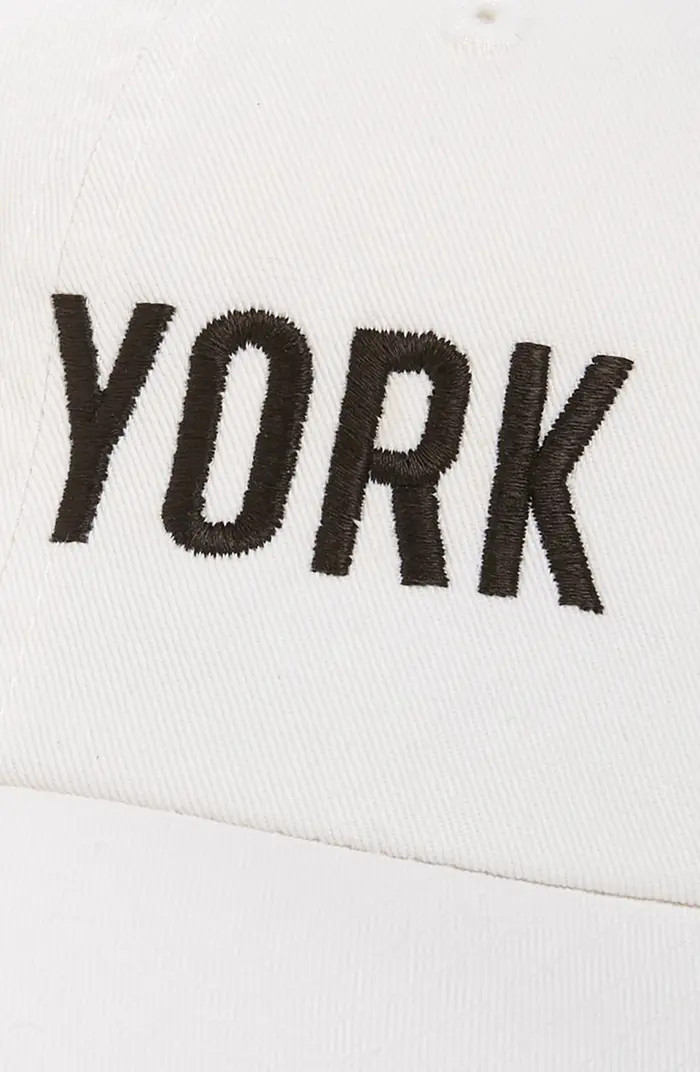 New York Cotton Baseball Cap | Nordstrom