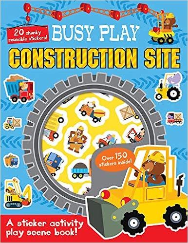 Busy Play Construction Site (Busy Play Reusable Sticker Activity) | Amazon (US)