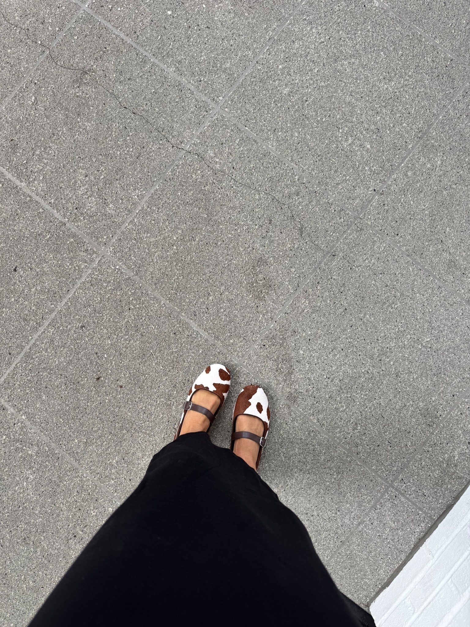 These cow print flats never fail to get compliments! So cute, true to size, and currently on sale 🖤🤎

#LTKStyleTip #LTKFindsUnder50 #LTKSaleAlert