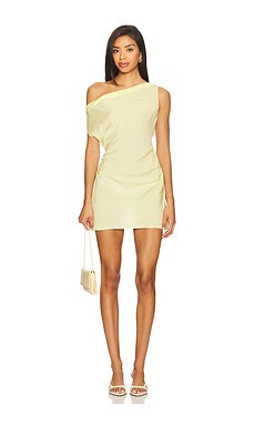 LIONESS Sweetheart Mini Dress in Butter from Revolve.com | Revolve Clothing (Global)