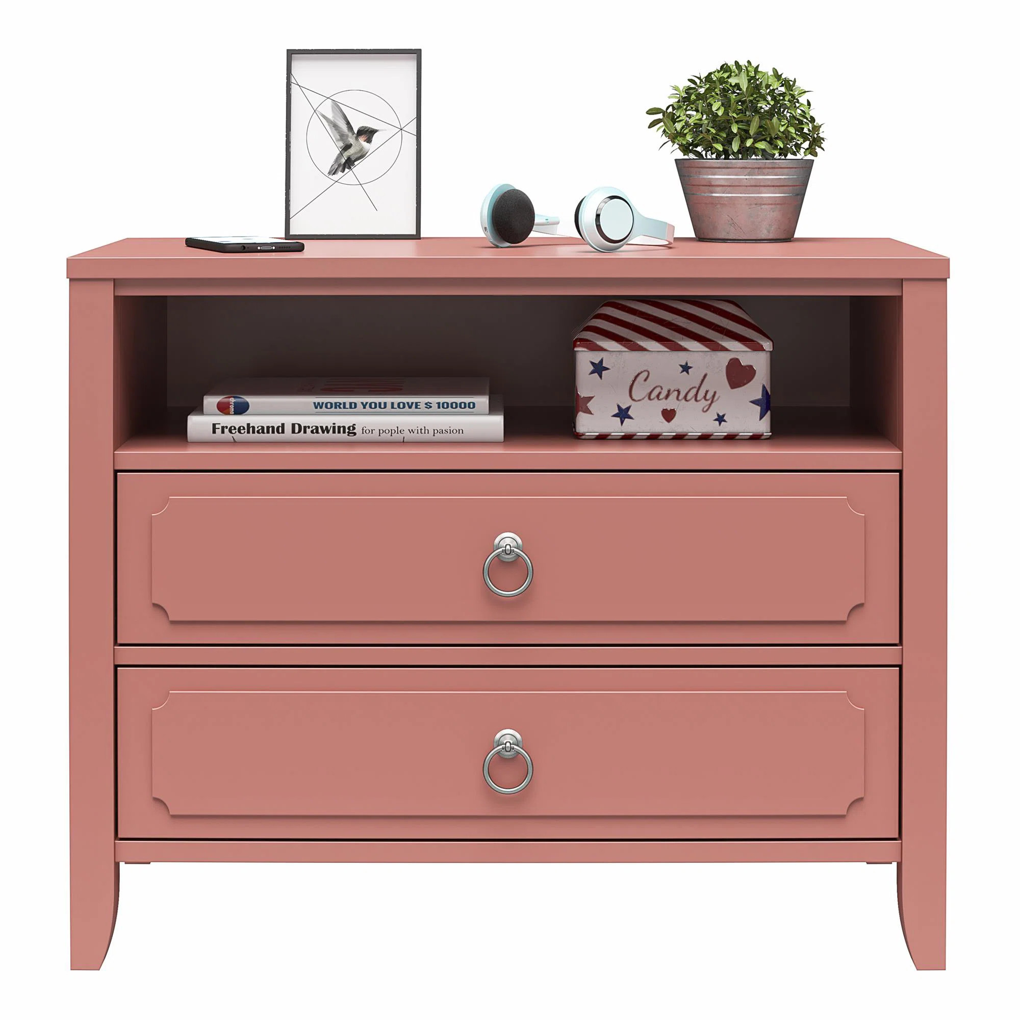 Her Majesty 2 - Drawer Nightstand | Wayfair North America