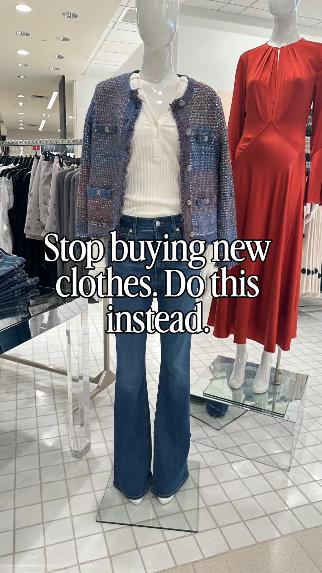 This outfit started with inspiration — not a shopping cart.
I saw a similar look on a mannequin and realized I already had the pieces in my closet.

One of the easiest ways to get more wear out of your wardrobe is to start styling your basics differently. A classic jacket + simple top + great denim can feel completely new with just a fresh perspective.

I linked similar pieces here so you can recreate the look with what you own — or fill a gap if you need it 🤍

#LTKSeasonal #LTKOver40