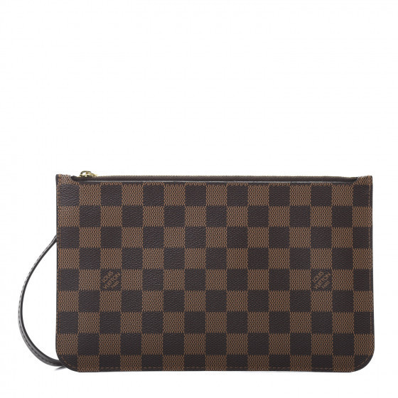 LOUIS VUITTON Damier Ebene Neverfull MM GM Pochette | Fashionphile