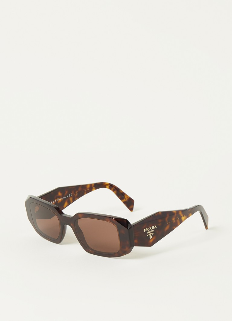 Prada Zonnebril PR17WS • Donkerbruin • de Bijenkorf | De Bijenkorf (NL)