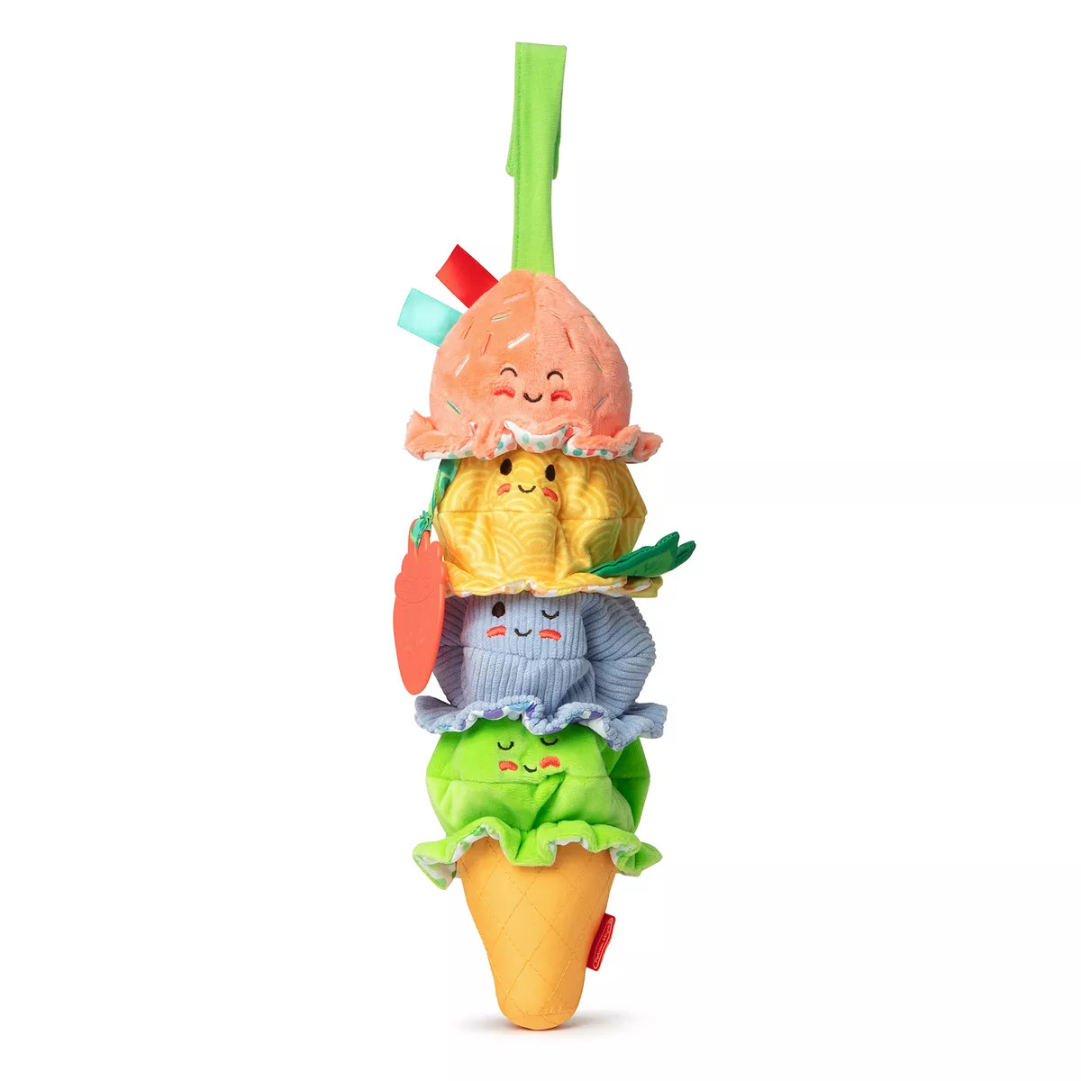 Melissa & Doug Ice Cream Take-Along Clip-On Infant Toy with Sound and Vibration | Kohl's