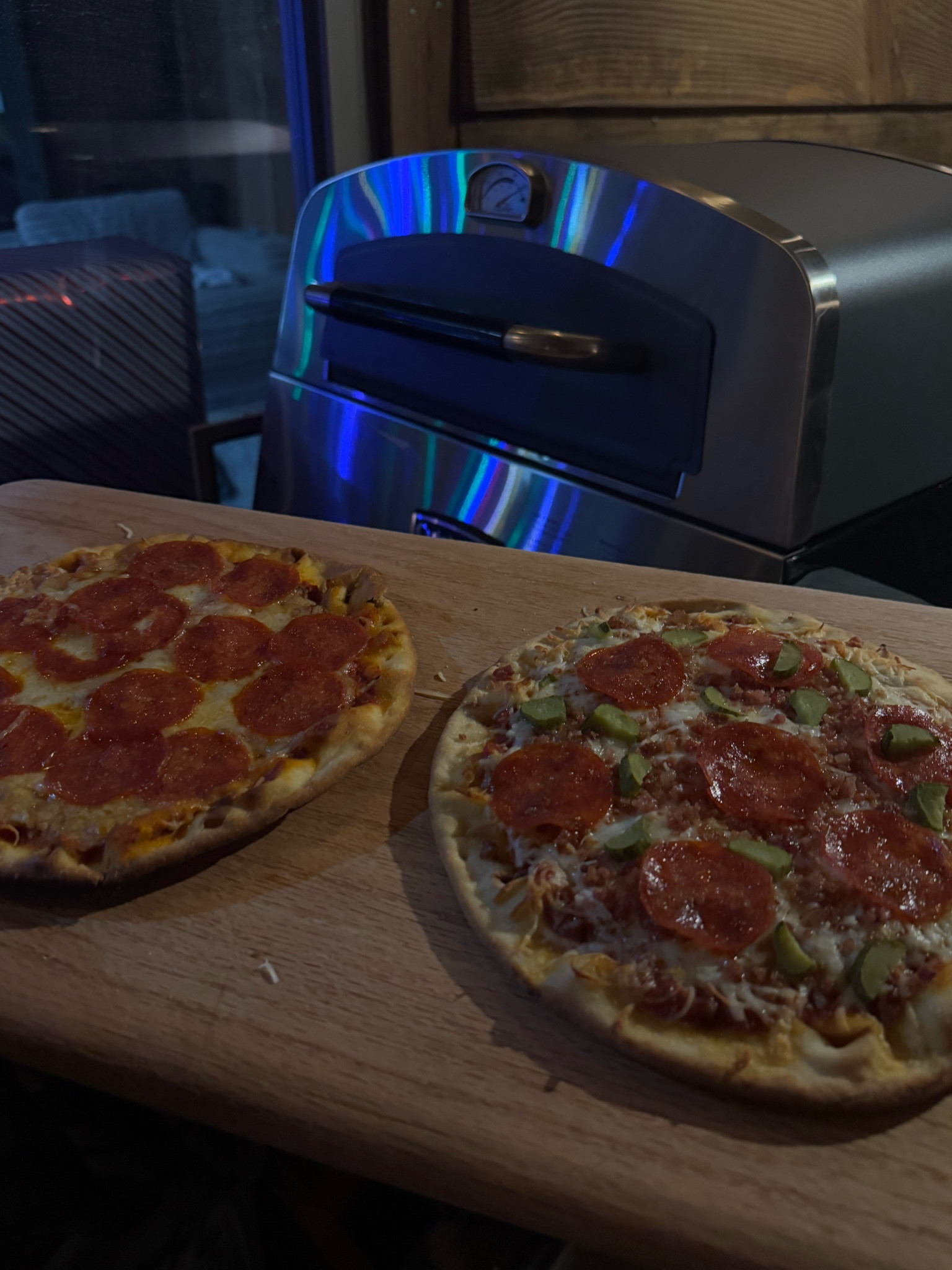 Homemade pizzas in our new pizza oven (that also can be a griddle or grill) !! 🤭

#LTKSaleAlert #LTKHome