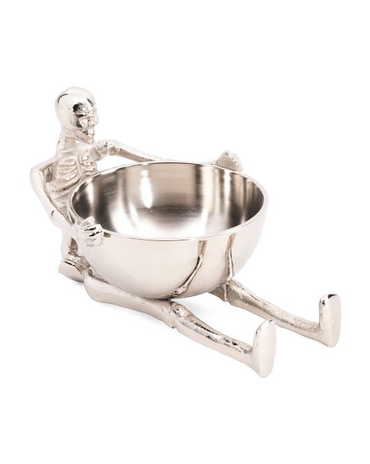 Skeleton Holding Bowl | Halloween | Marshalls | Marshalls