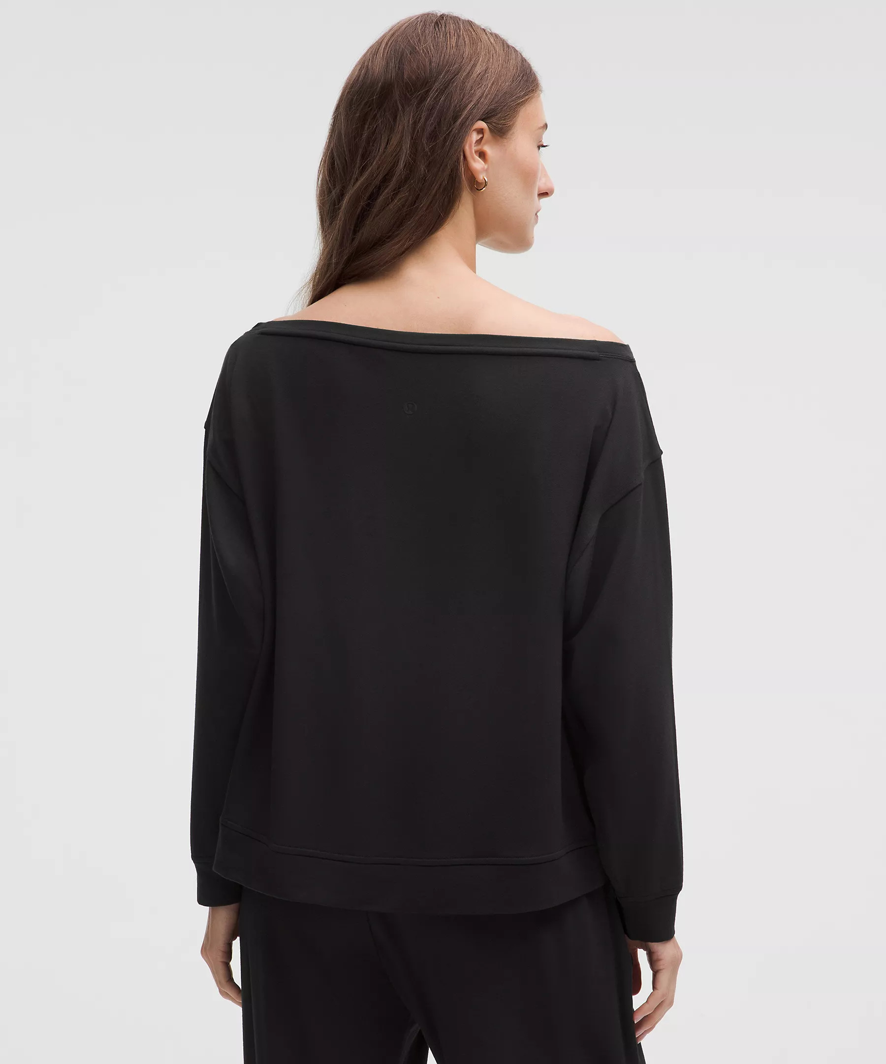 BeCalm Oversized Boatneck Long-Sleeve Shirt | Lululemon (US)