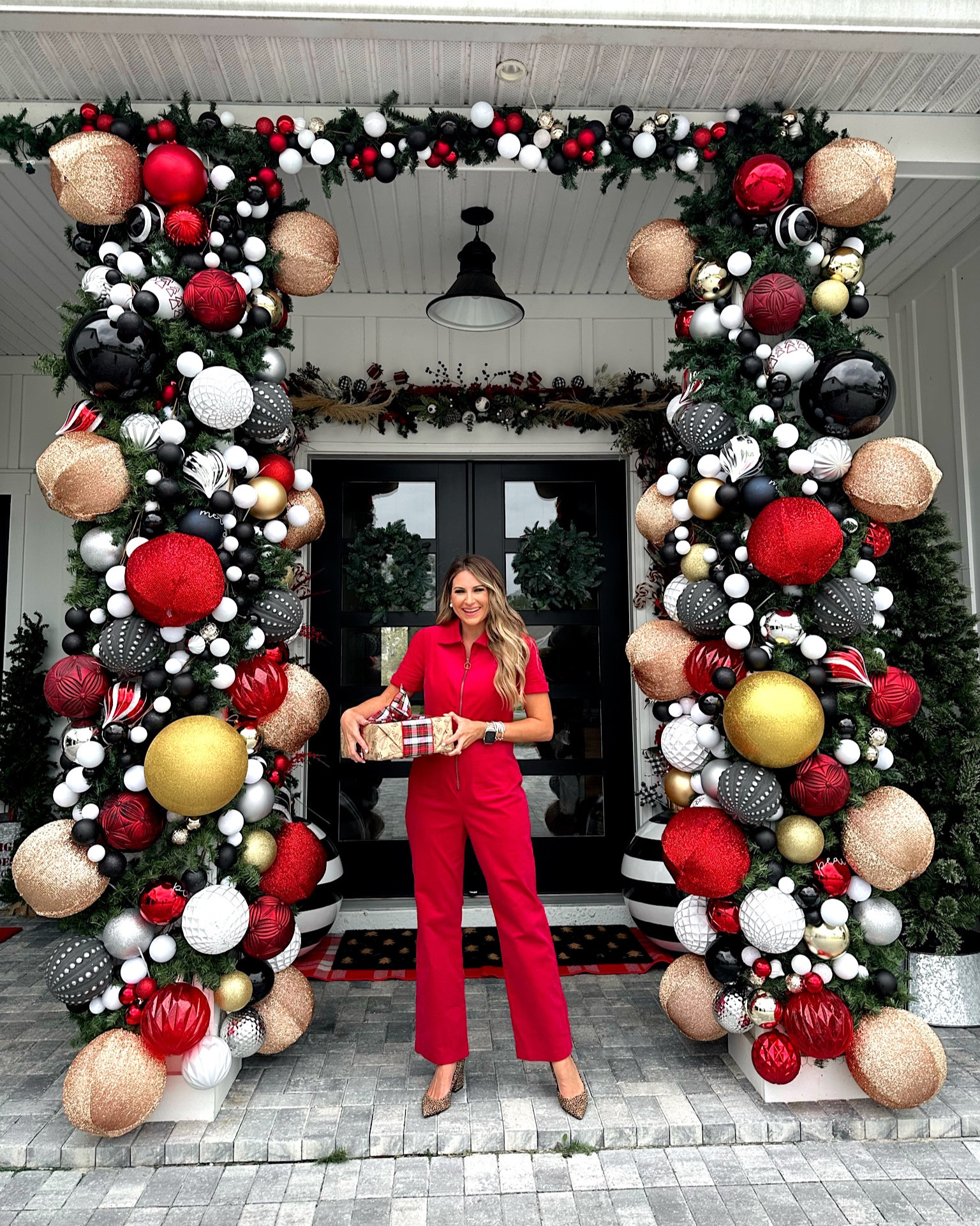 In a medium corduroy zip up jumpsuit for the holidays from Amazon - fits TTS.

#LTKunder100 #LTKstyletip #LTKHoliday