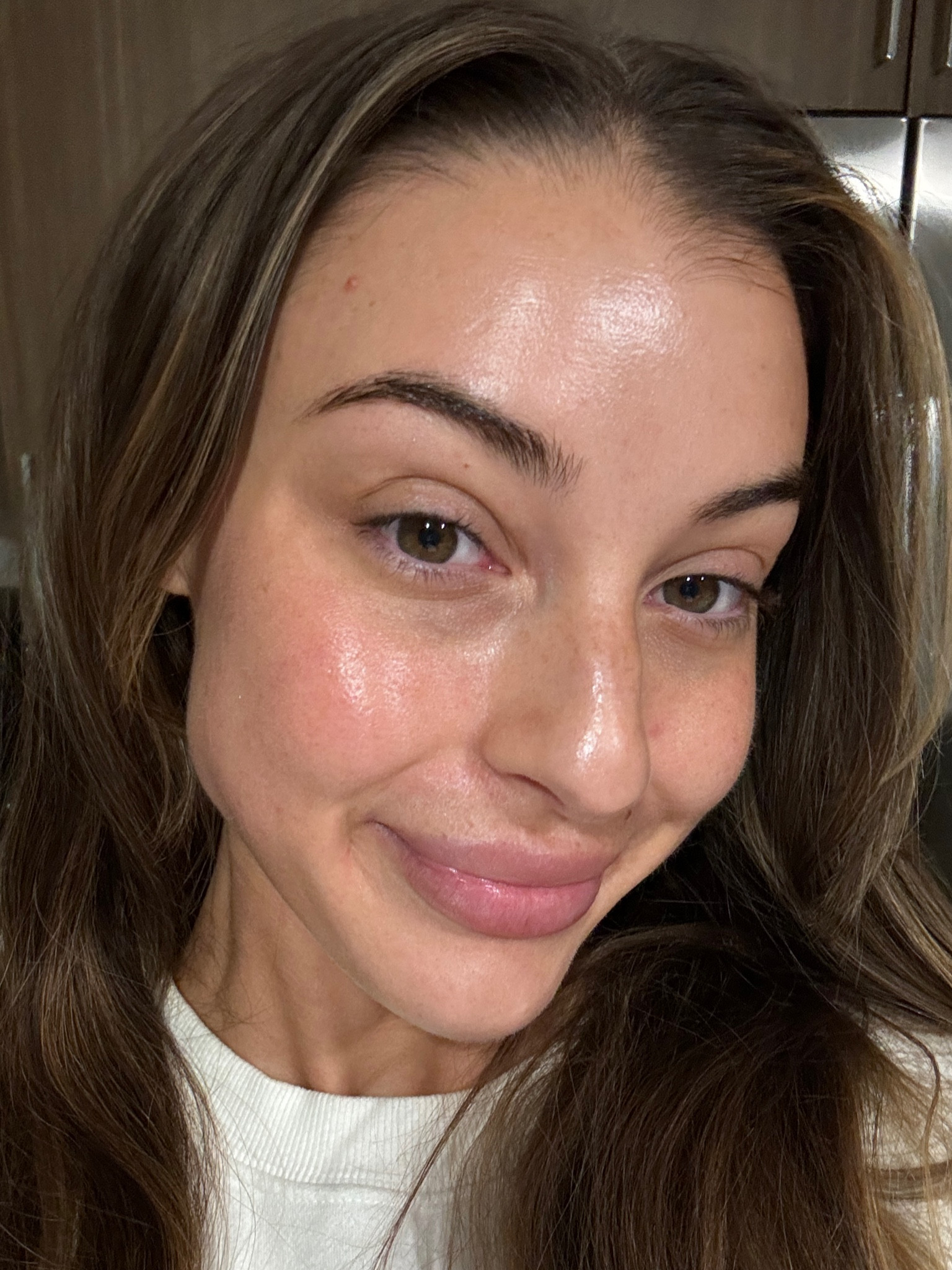 SKIN 
P.M routine for sensitive acne prone skin ☁️🧴🍯

