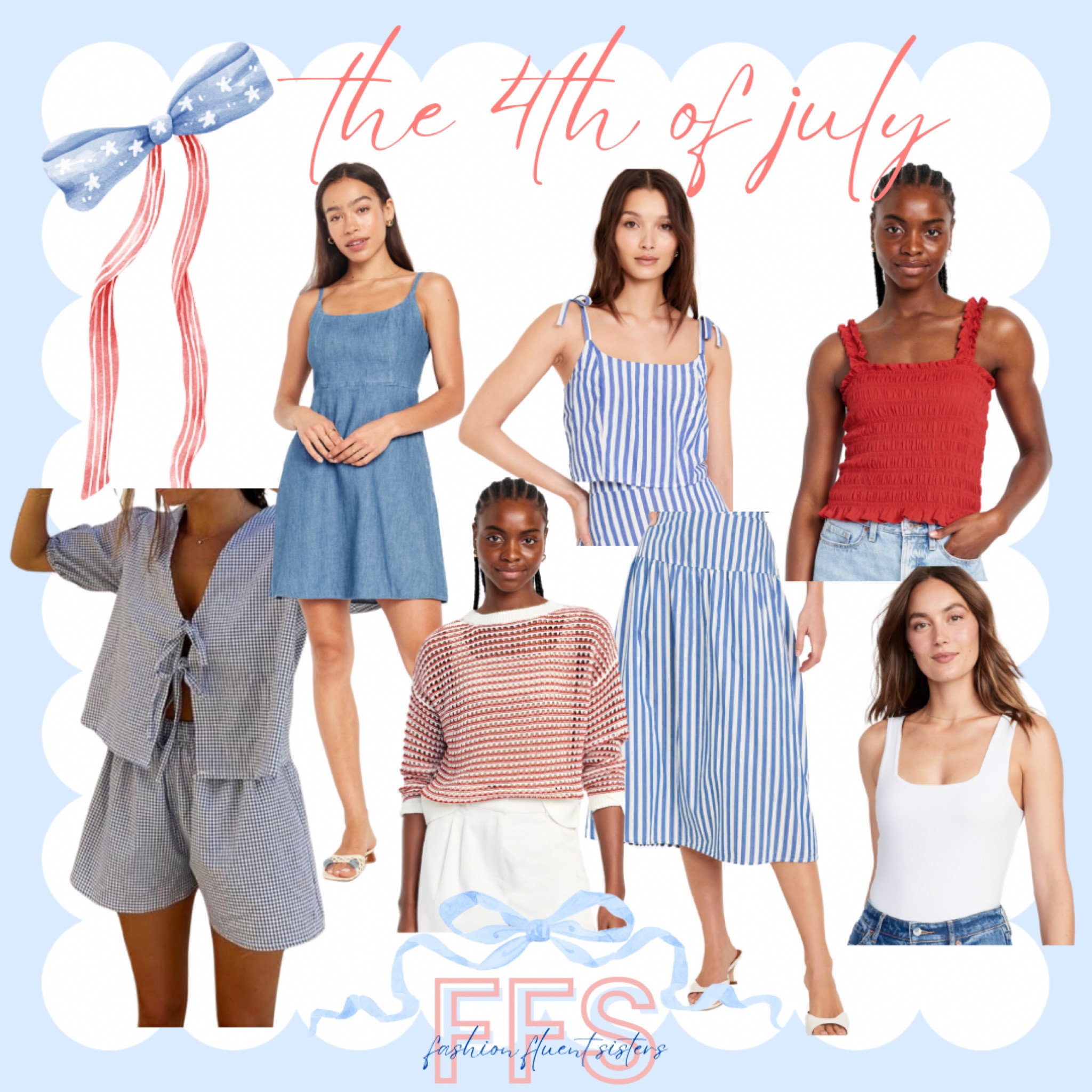 Outfit inspo for the 4th of July! Everything is under $50 too 🙌🏻

#LTKFindsUnder100 #LTKFindsUnder50 #LTKSeasonal