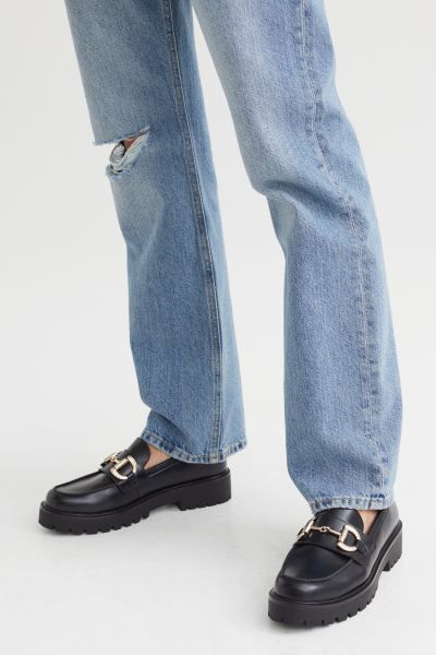 Chunky Buckle-detail Loafers | H&M (US + CA)