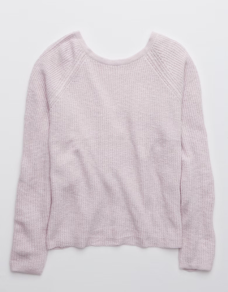 Aerie Ballet Back Sweater | American Eagle Outfitters (US & CA)