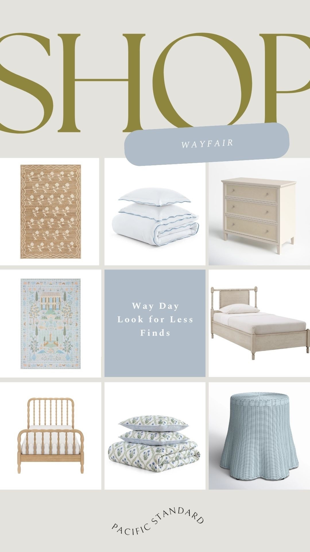 Coastal look for less—but make it Way Day 🤍

Sharing my favorite Serena & Lily dupes on Wayfair that deliver the same elevated, coastal-inspired look, woven furniture, white oak tones, and classic stripes, without the high-end price tag.

The best part? They’re all part of Wayfair’s biggest sale of the year.

✔️ Way Day deals up to 80% off
✔️ Free shipping
✔️ Ends 4/27

If you’ve been waiting to refresh your space, this is it.

#WayDay2026 #SerenaAndLilyLookForLess #AffordableHomeDecor #WayfairSale #InteriorStyle #HomeInspo 

#LTKHome