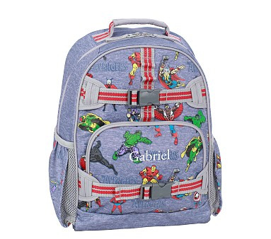 Mackenzie Marvel Avengers Glow-in-the-Dark Backpacks | Pottery Barn Kids