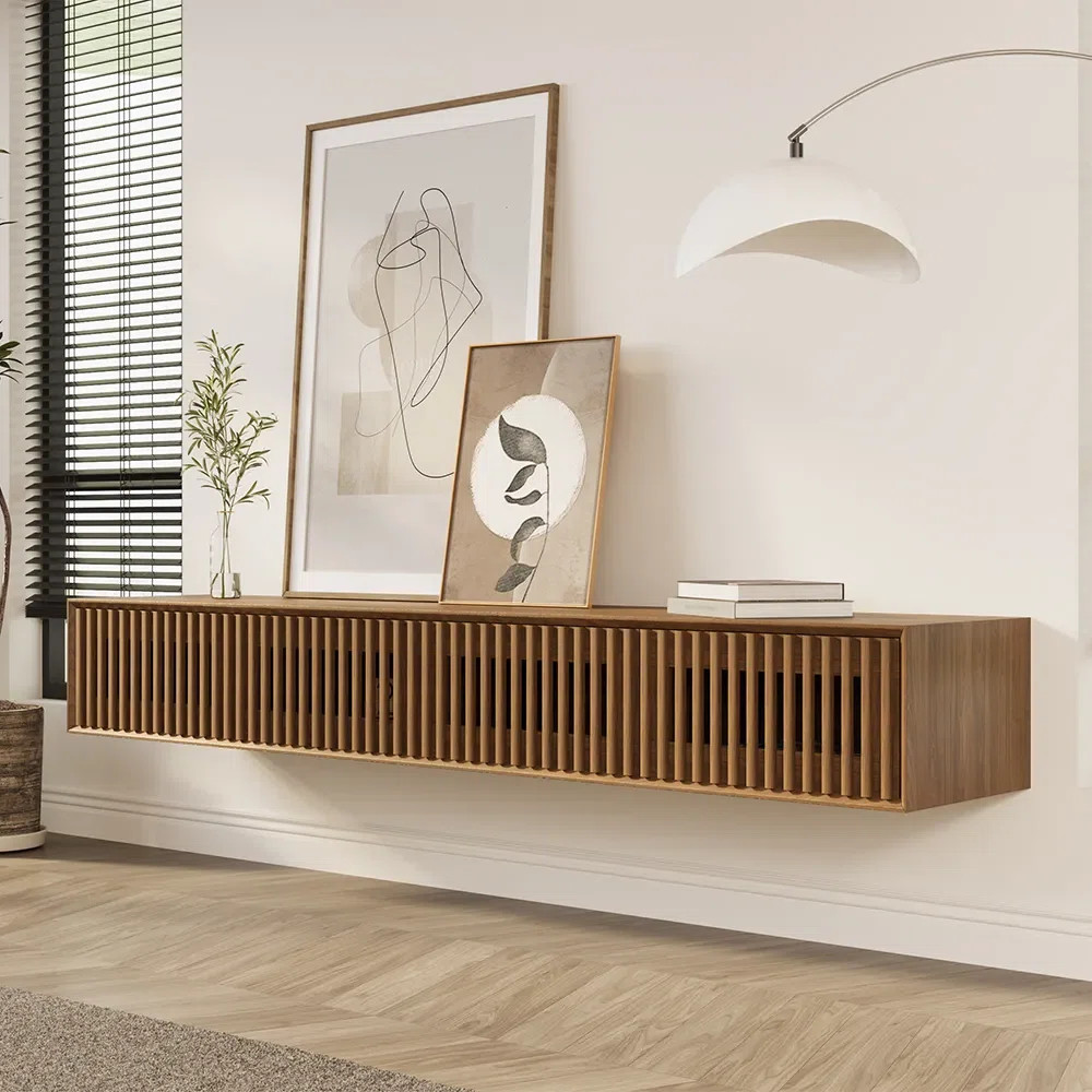 Modern Floating TV Stand, Fully-Assembled | Wayfair North America