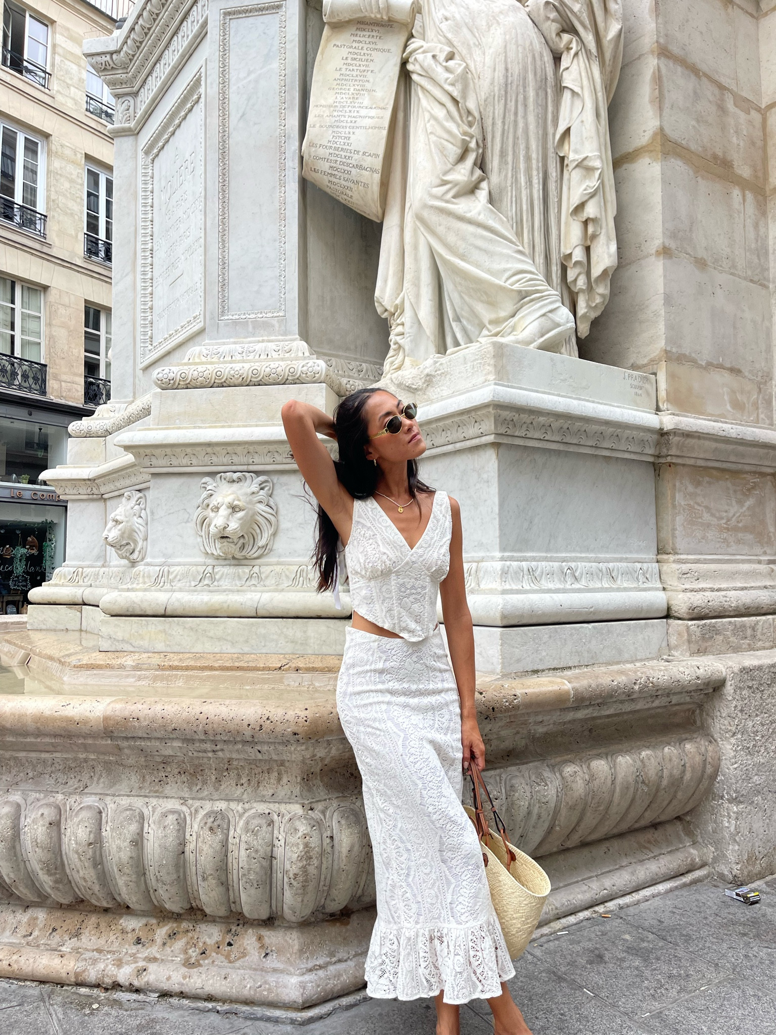 paris outfit !!! wearing lpa from revolve

Celine sunglasses, Loewe tote, summer style, casual style 



#LTKeurope #LTKtravel #LTKstyletip