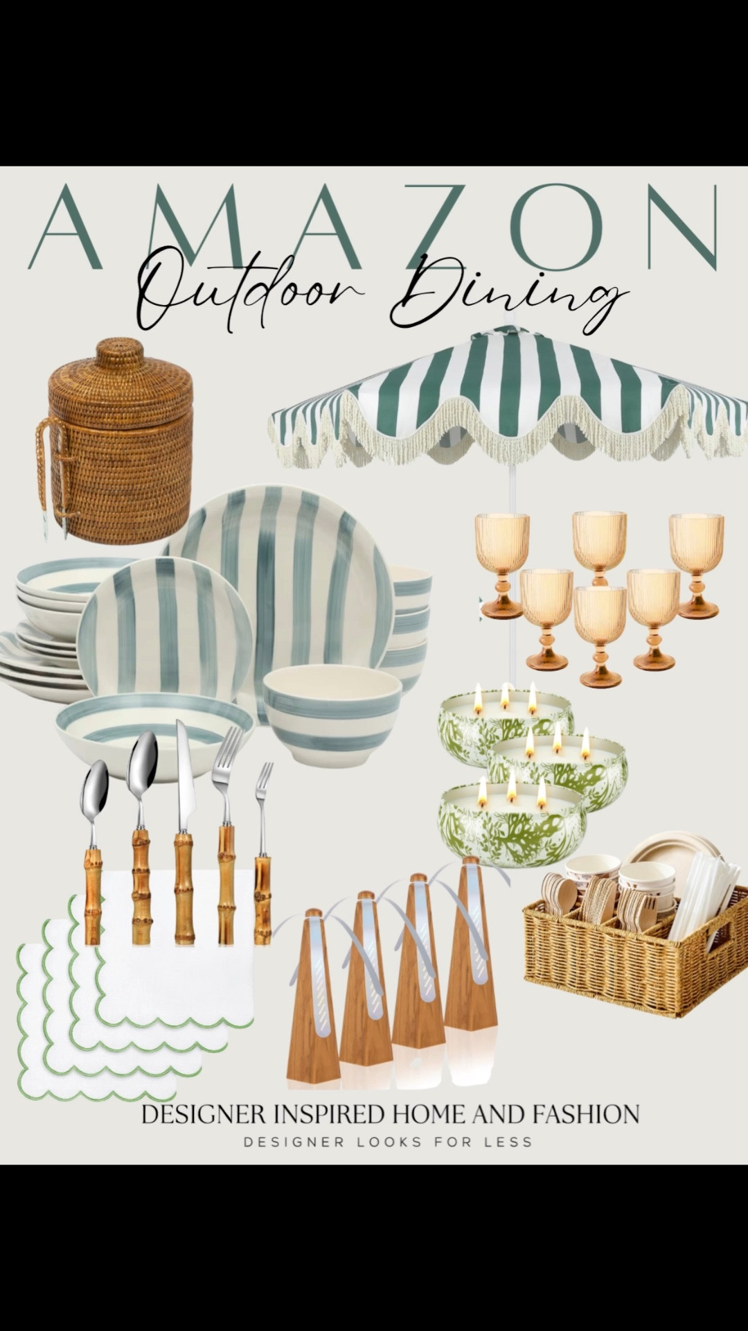 Amazon outdoor entertaining and refresh finds!

#LTKHome #LTKSeasonal