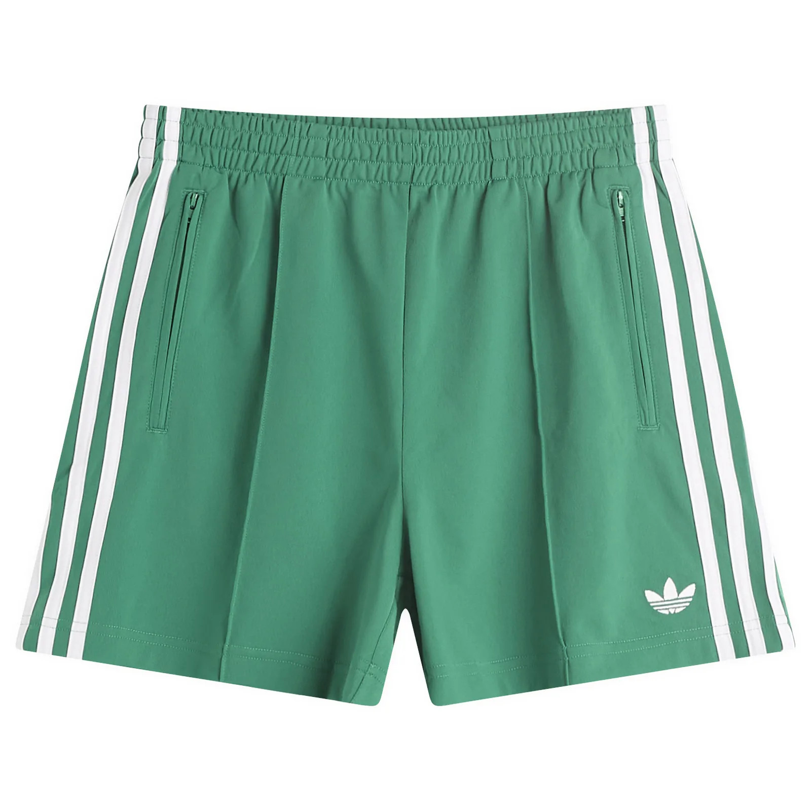 Adidas Firebird ShortsBold Green & White | END. Clothing