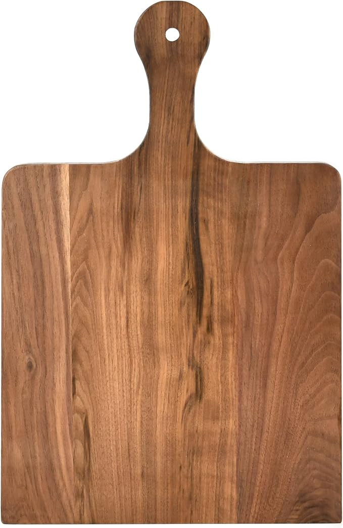 UWELD Walnut Wood Cutting board-Wooden Serving tray for kitchen-Charcuterie boards for Cheese,Mea... | Amazon (US)
